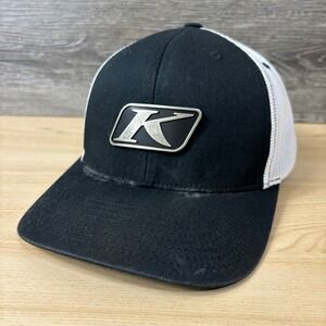 Klim Hat Cap Snapback Black Metal Logo Motorsports One Size Adjustable